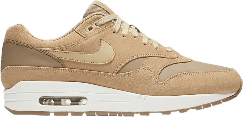  Nike Air Max 1 Premium Khaki Suede