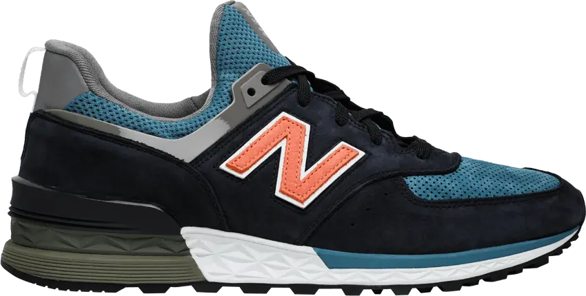  New Balance Ronnie Fieg x Dover Street Market x 574 Sport &#039;Navy Special Box&#039;