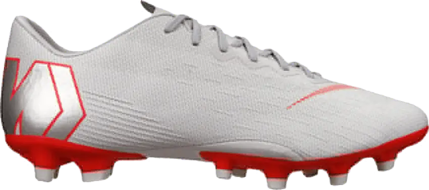  Nike Mercurial Vapor 12 Pro AG-PRO &#039;Wolf Grey Light Crimson&#039;