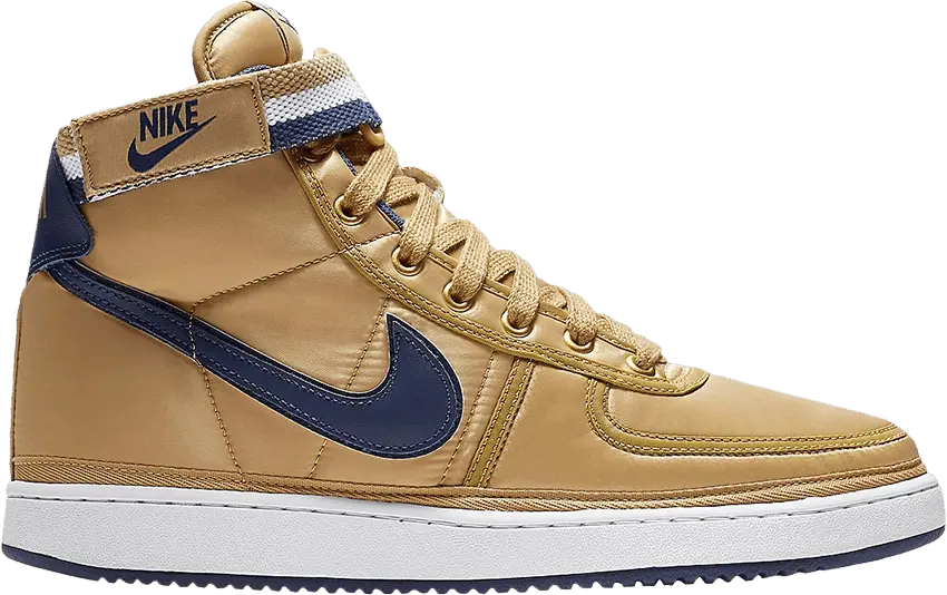  Nike Vandal High Supreme &#039;Gold and Navy&#039;