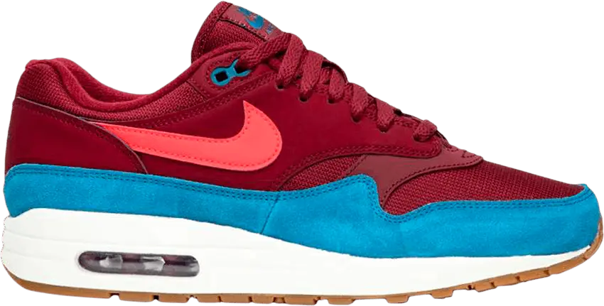  Nike Air Max 1 &#039;Burgundy Teal&#039; Sample