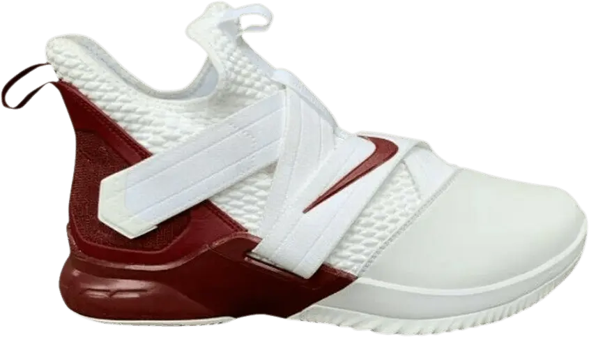  Nike LeBron Soldier 12 TB &#039;White Team Red&#039;