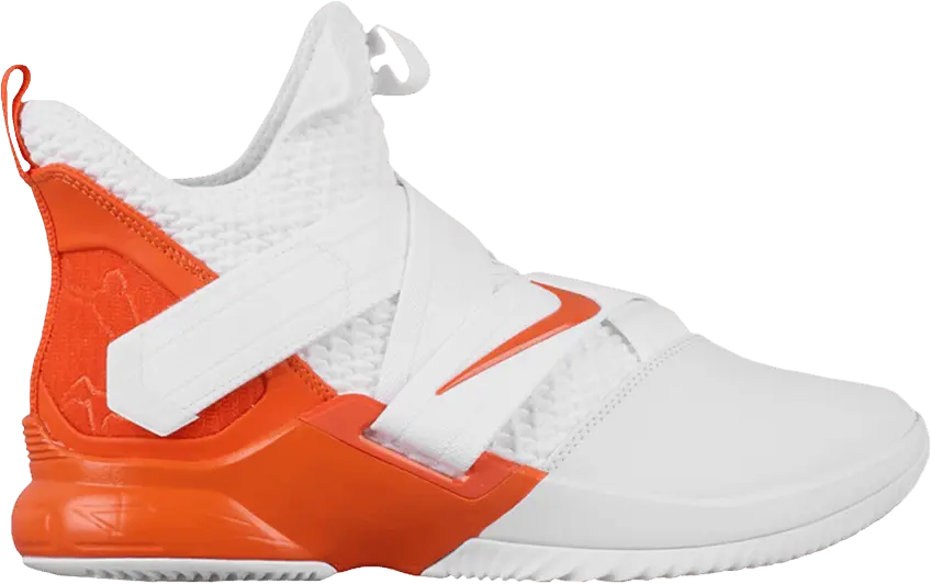  Nike LeBron Soldier 12 TB &#039;White Clay Orange&#039;