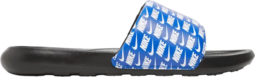  Nike Victori One Printed Slide &#039;Repeat Logo - Game Royal&#039;
