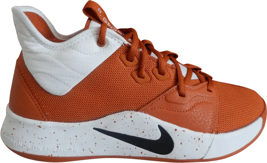  Nike PG 3 TB &#039;Texas Longhorns&#039;