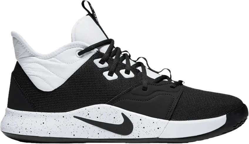  Nike PG 3 TB &#039;Black White&#039;