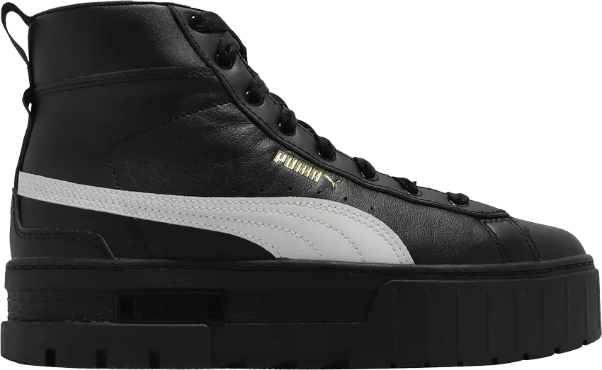  Puma Wmns Mayze Mid &#039;Black White&#039;