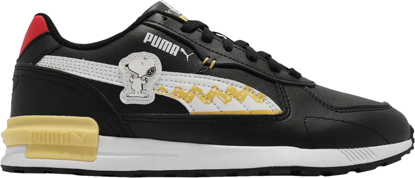  Puma Peanuts x Graviton Big Kid &#039;Snoopy&#039;