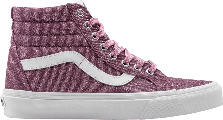  Vans Sk8-Hi Reissue &#039;Lurex Glitter - Pink&#039;