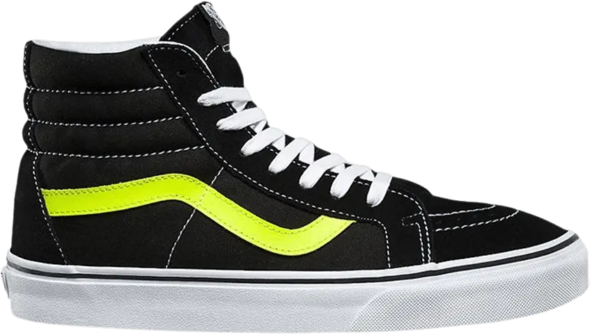  Vans Sk8-Hi Reissue &#039;Black Neon&#039;