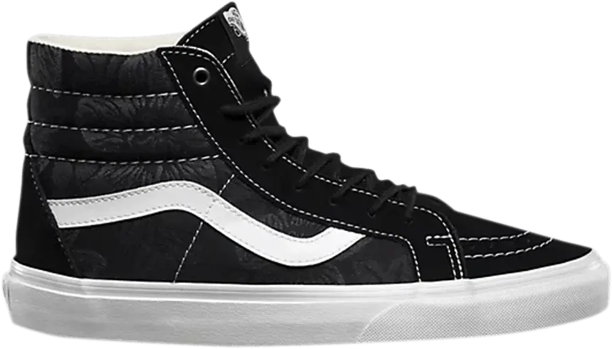  Vans Sk8-Hi Reissue &#039;Floral Jacquard - Black&#039;