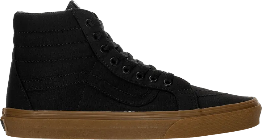  Vans Sk8-Hi Reissue Canvas &#039;Black Gum&#039;