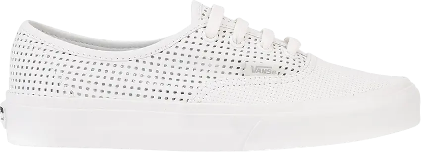  Vans Authentic DX Square Perf White