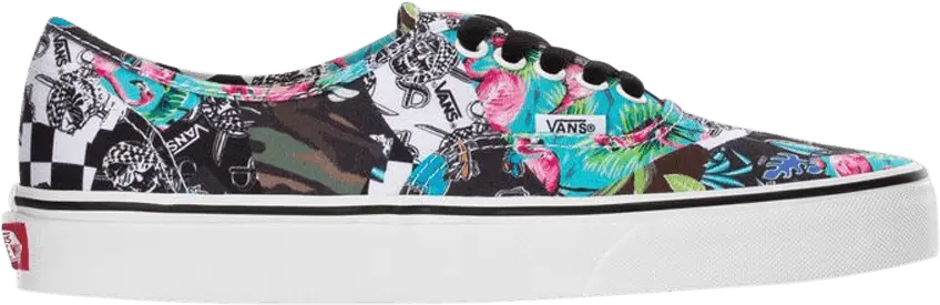  Authentic &#039;Vans Mash Up - Multi Floral&#039;