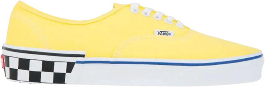  Vans Authentic &#039;Check Block - Blazing Yellow&#039;