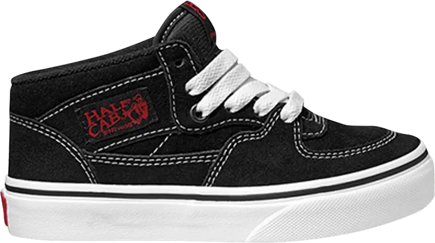  Vans Half Cab Kids &#039;Black Racing Red&#039;