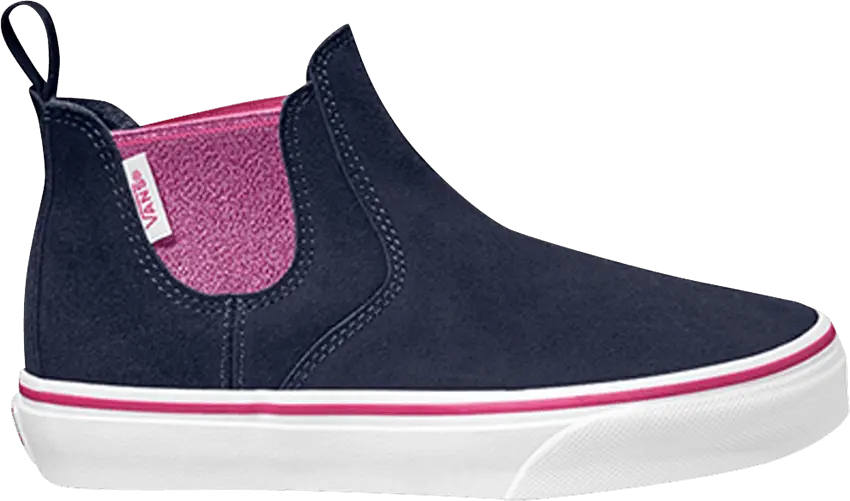  Vans Classic Slip-On Mid Kids &#039;Shiny Gore&#039;