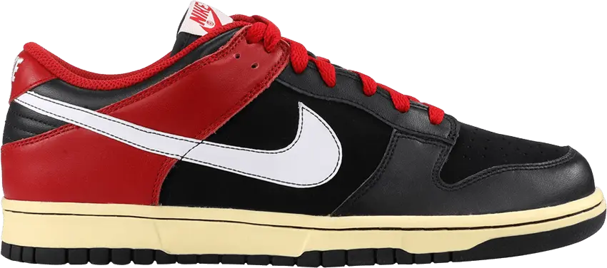  Nike Dunk Low CL Black White Varsity Red