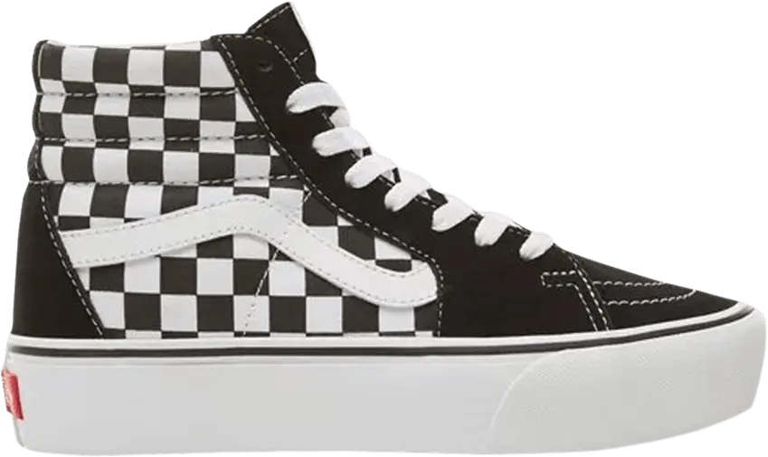  Vans Sk8-Hi Platform 2.0 &#039;Checkerboard - Black White&#039;