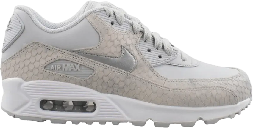  Nike Wmns Air Max 90 Premium &#039;Grey Snakeskin&#039;