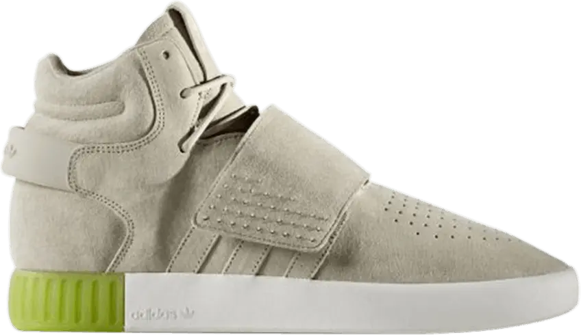  Adidas adidas Tubular Invader Strap Sesame/Sesame/Semi Solar Slime