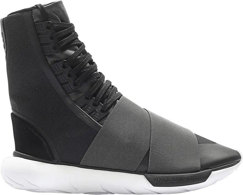 Adidas Y-3 Qasa Boot &#039;Charcoal Black&#039;