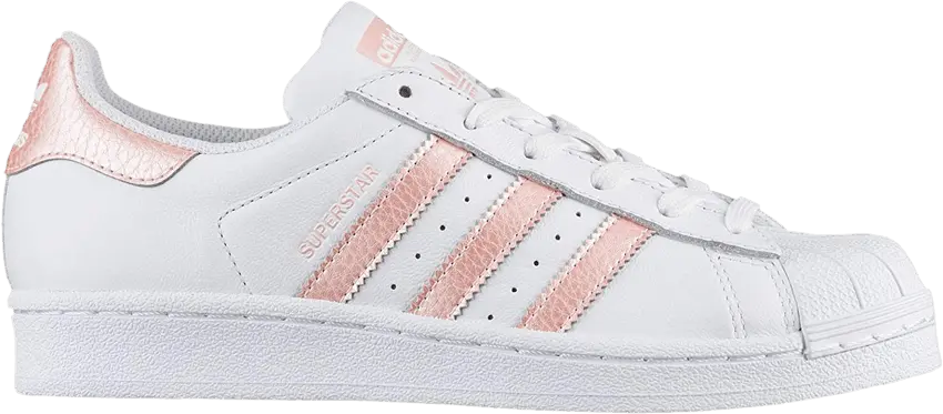  Adidas Superstar J &#039;White Ice Pink&#039;
