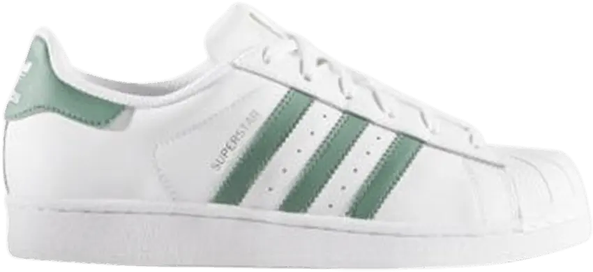  Adidas Superstar &#039;White Trace Green&#039;