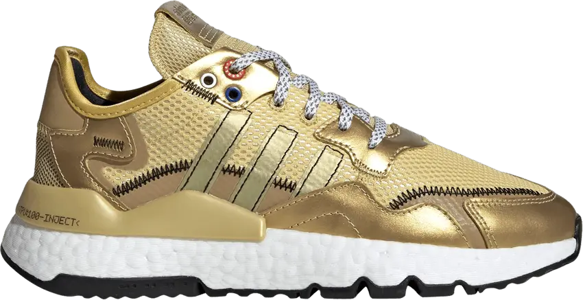  Adidas adidas Nite Jogger Gold Metallic (Women&#039;s)