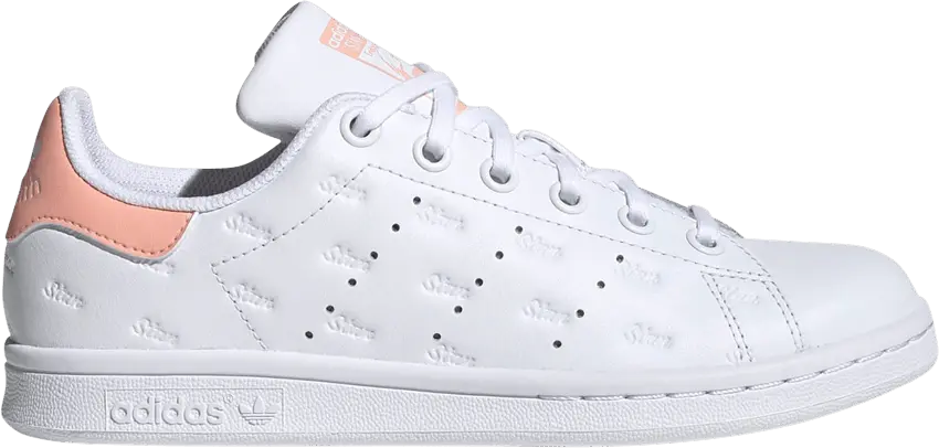  Adidas Stan Smith J &#039;White Glow Pink&#039;