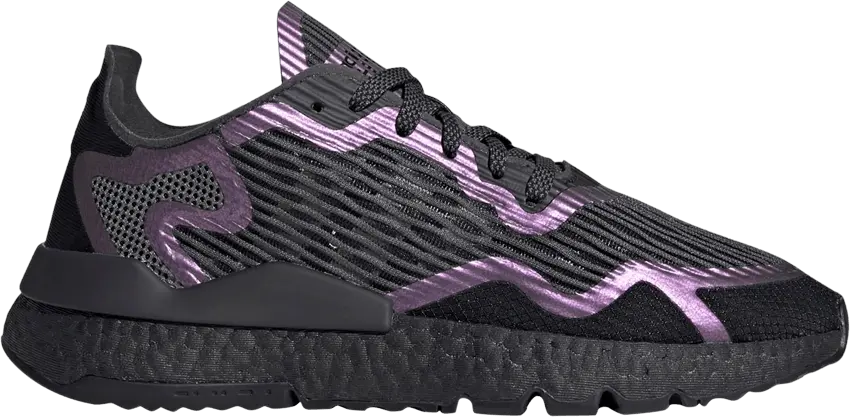  Adidas Nite Jogger Fluid &#039;Black Purple&#039;
