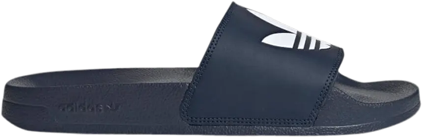  Adidas Adilette Lite Slides &#039;Trefoil Logo - Collegiate Navy&#039;