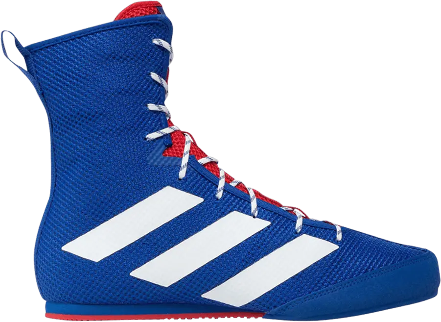  Adidas Box Hog 3 &#039;Royal Blue Team Collegiate Red&#039;