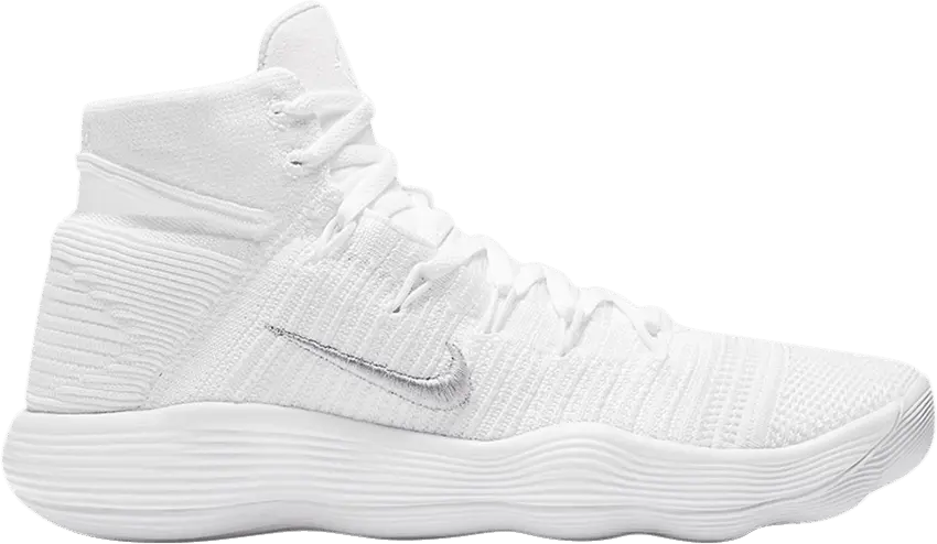  Nike Hyperdunk 2017 Flyknit &#039;Triple White&#039;