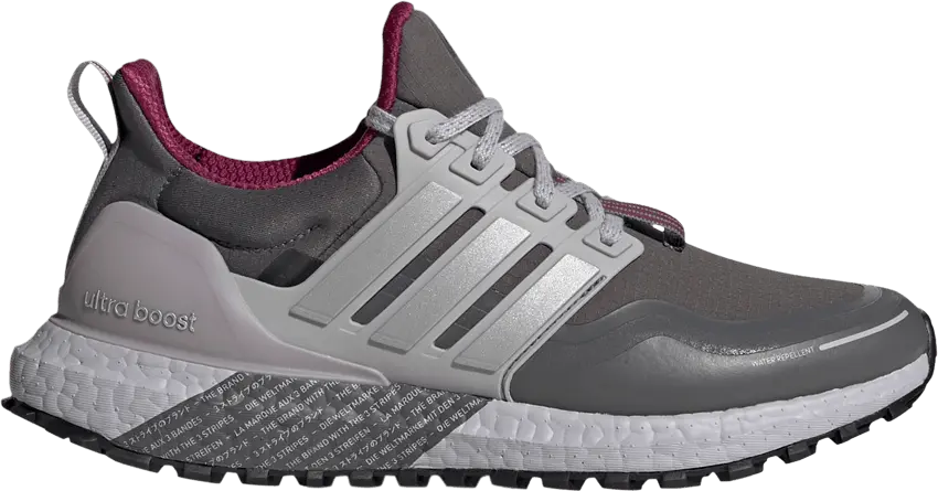  Adidas adidas Ultra Boost Cold.RDY DNA Grey Power Berry (Women&#039;s)