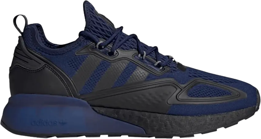  Adidas ZX 2K Boost &#039;Dark Blue Core Black&#039;