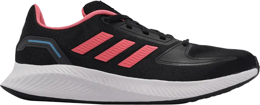  Adidas Runfalcon 2.0 J &#039;Black Acid Red&#039;