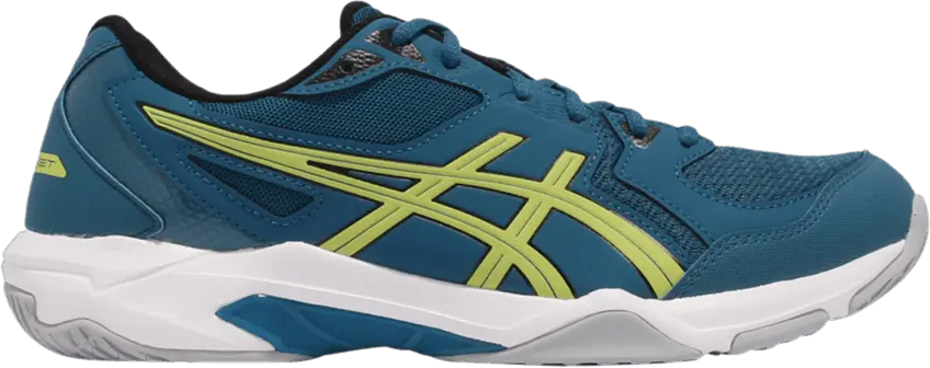 Asics Gel Rocket 10 &#039;Deep Sea Teal Glow Yellow&#039;