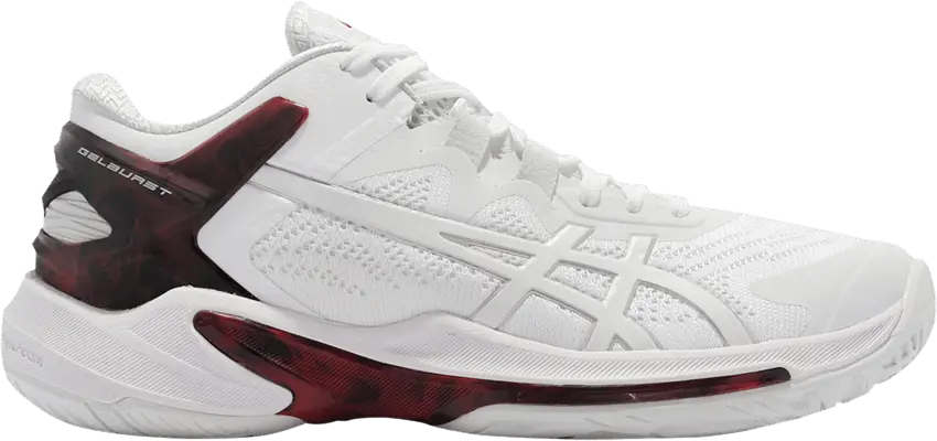  Asics Gel Burst 25 Low &#039;White Classic Red&#039;