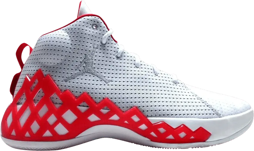 Jordan Jumpman Diamond Mid TB &#039;White University Red&#039;