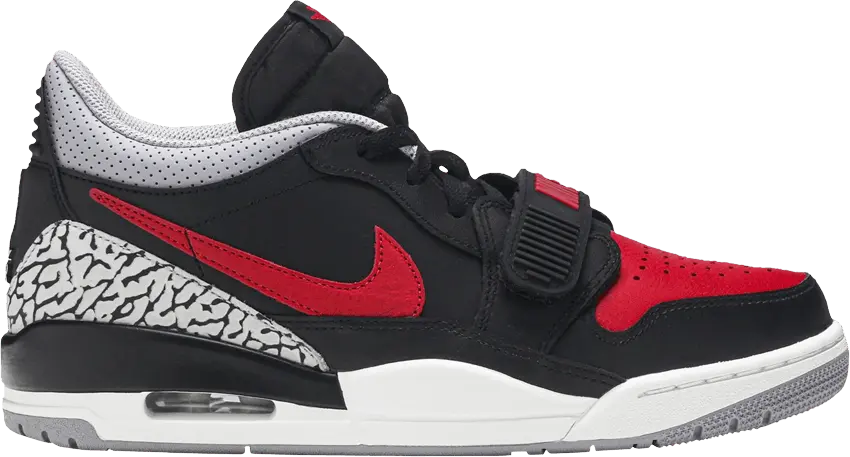 Jordan Legacy 312 Low &#039;Bred Cement&#039; Sample