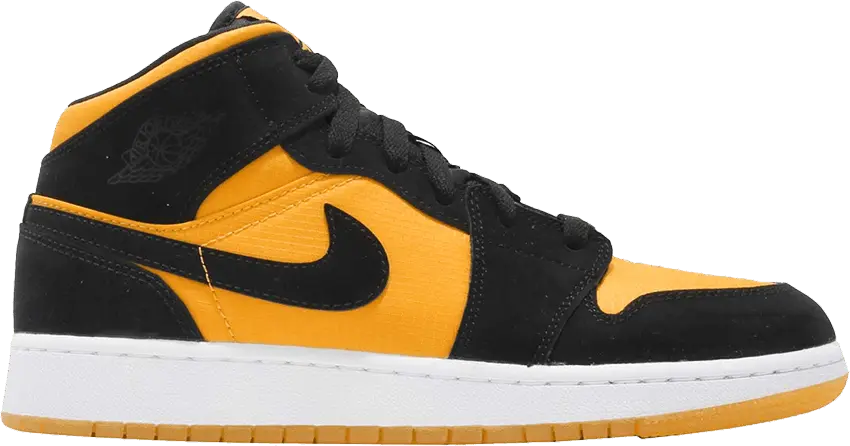  Air Jordan 1 Mid SE GC GS &#039;University Gold&#039;