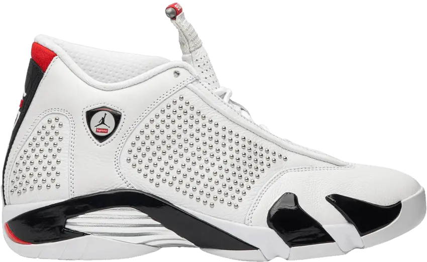  Supreme x Air Jordan 14 Retro SP &#039;White&#039; Sample