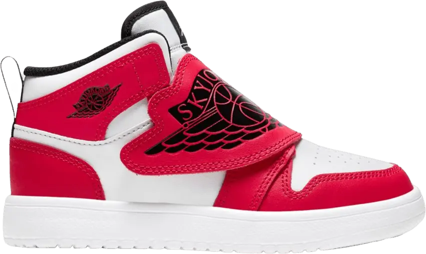  Sky Jordan 1 White Black University Red (PS)