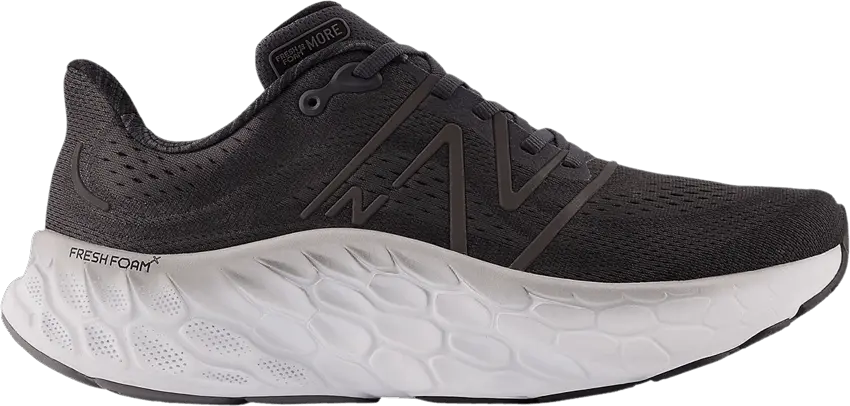  New Balance Fresh Foam X More v4 2E Wide &#039;Black Phantom&#039;