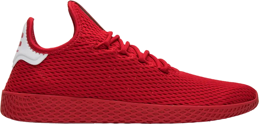  Adidas adidas Tennis Hu Pharrell Solid Scarlet