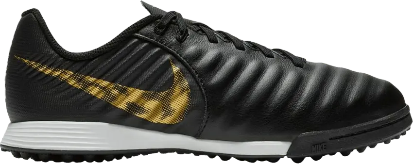  Nike Tiempo Legend 7 Academy TF GS &#039;Black Gold&#039;
