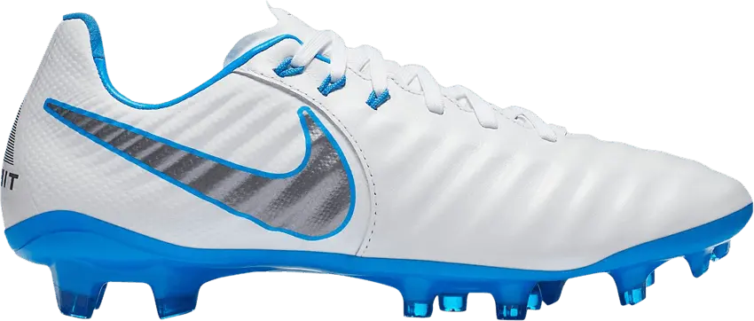  Nike Tiempo Legend 7 Elite FG GS &#039;White Blue Hero&#039;