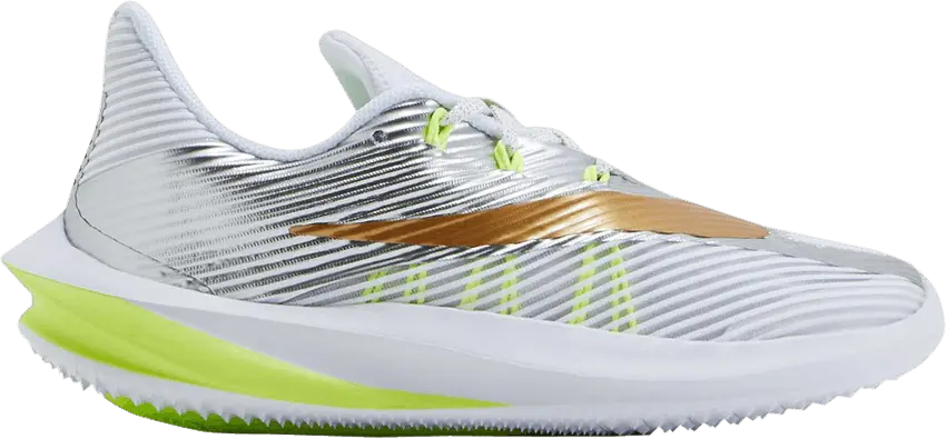  Nike Future Speed GS &#039;Chrome Metallic Gold&#039;