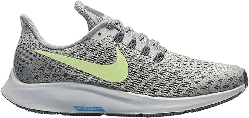  Nike Air Zoom Pegasus 35 GS &#039;Silver Lime&#039;